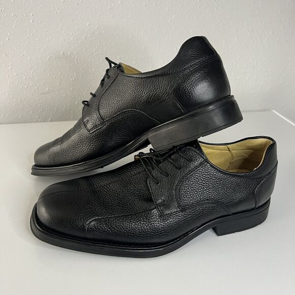 Studio Belvedere Bay Bridge Dress Shoes Black Leather Oxford Mens 13 EEE - Picture 7 of 13